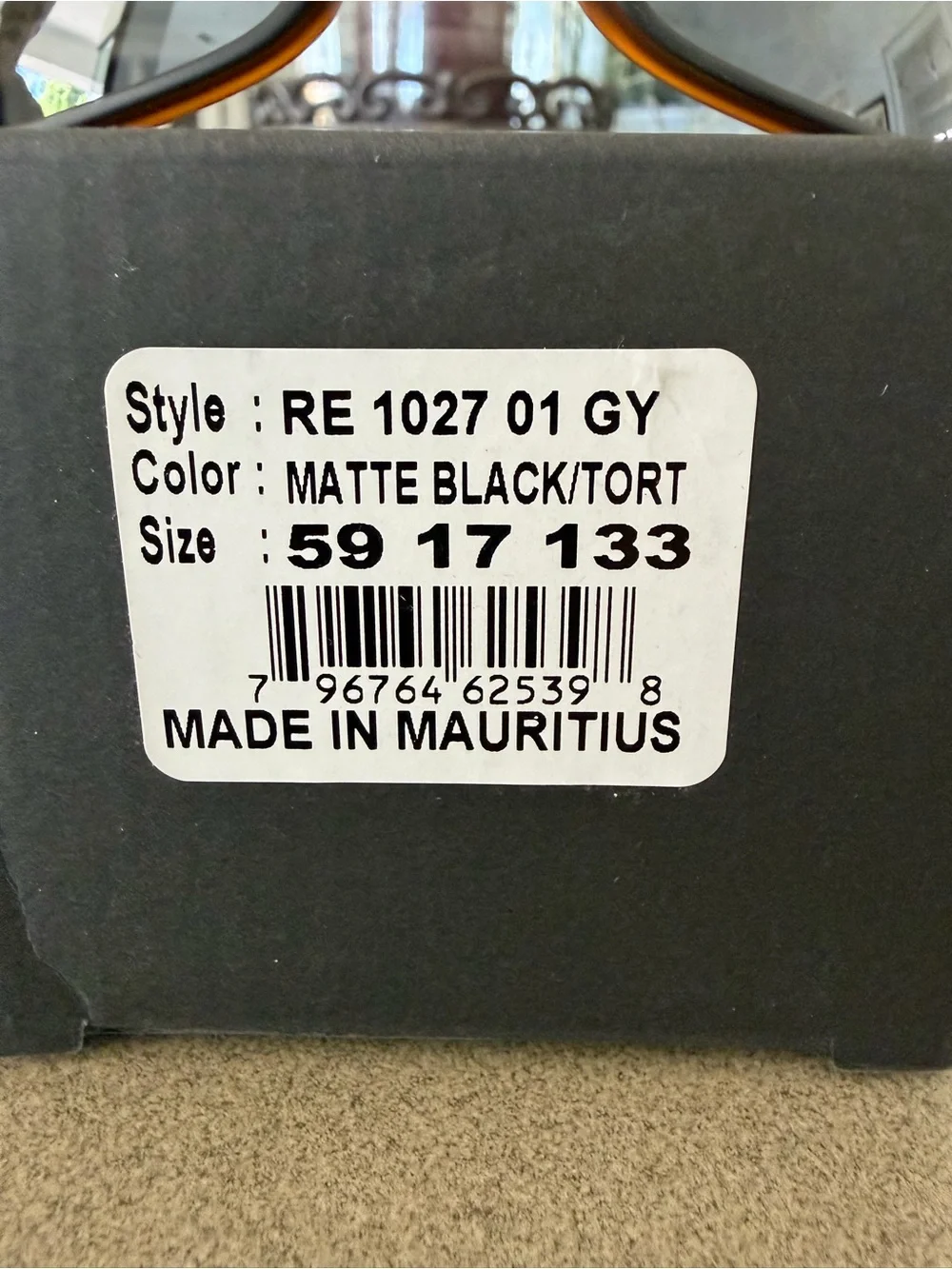 NEW!! Revo Matte Black/Tortoise Men’s Sunglasses with Gray Lenses